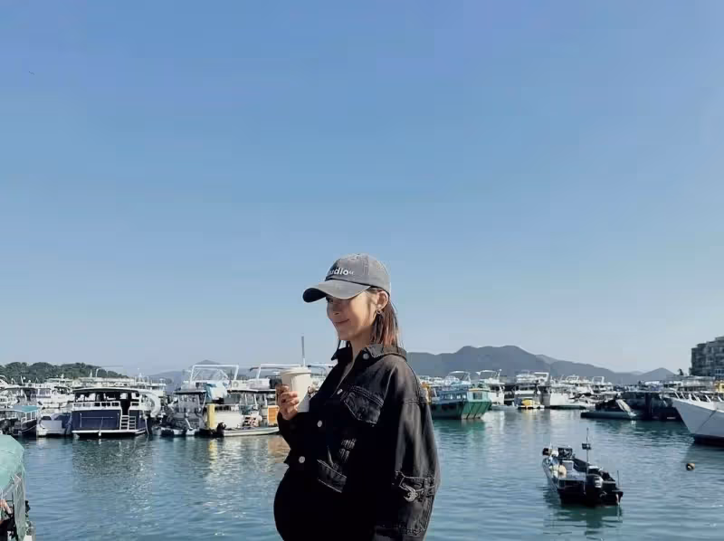 TVB實力女星賴慰玲曬近況!二胎孕肚大如球,將「卸貨」未決定是否開刀