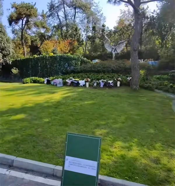 李玟墓地里的雜草被清除!環境比以前更好,粉絲忙去悼念