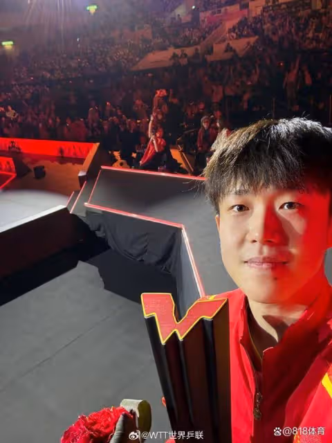 霸氣!王楚欽橫掃張本智和奪冠:今天並不是誰的主場 而是我的主場!