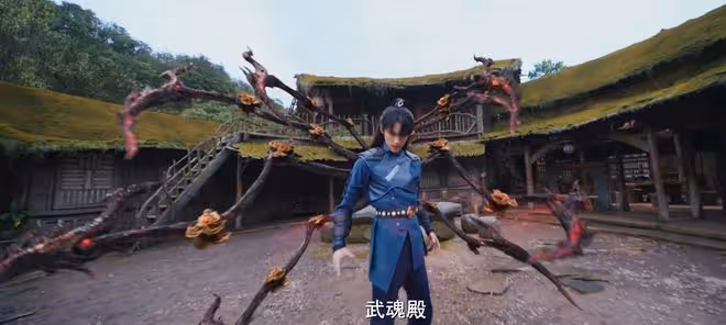 《斗羅大陸2》真人版首播,特效超肖戰版,小舞驚艷,比比東美艷