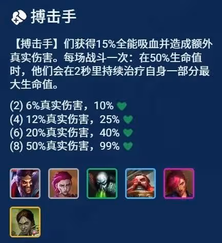 《雲頂之弈》搏擊家人玩法教學