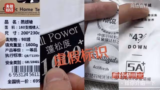 央視曝光「羽絨騙局」!你的孩子可能正在穿