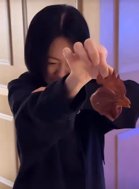 大S媽媽露面,大S笑聲很爽朗,母女聚齊一家人好歡慶
