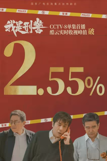 於和偉《我是刑警》首播收視奪冠!重案實錄,開篇就是鶴崗95大案