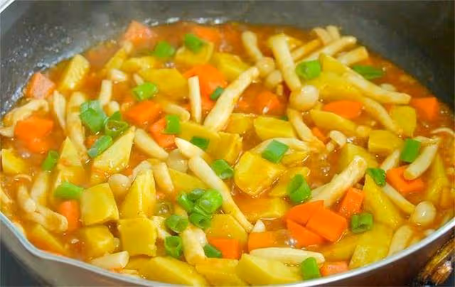 孩子不愛吃小米,花5天琢磨了新吃法,吃著像豆腐,營養又美味