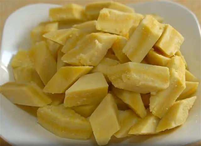 孩子不愛吃小米,花5天琢磨了新吃法,吃著像豆腐,營養又美味