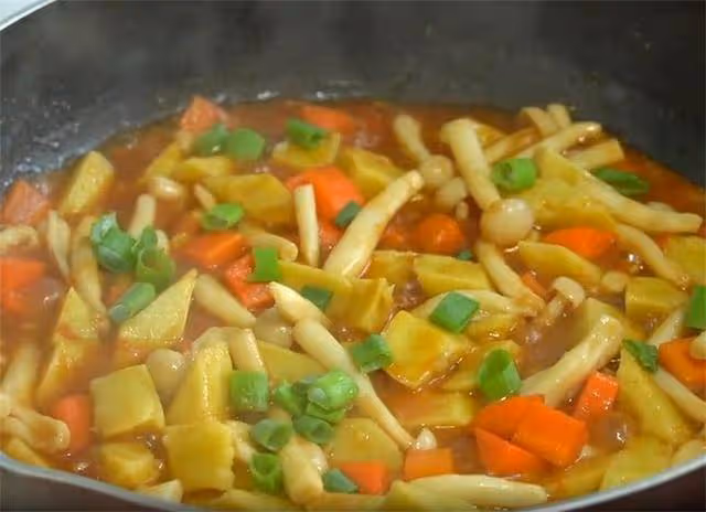 孩子不愛吃小米,花5天琢磨了新吃法,吃著像豆腐,營養又美味