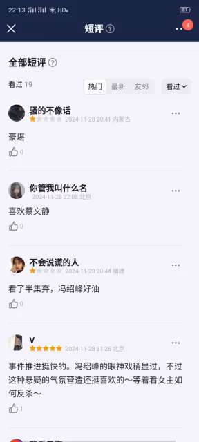 《婚內婚外》首波口碑新鮮出爐,觀眾的打分評價一針見血
