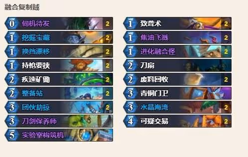 《爐石傳說》融合複製賊卡組推薦