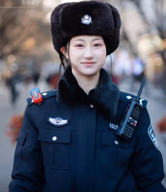 哈爾濱最美交警撞臉景甜，網友全網尋人，官方回應：馬上安排