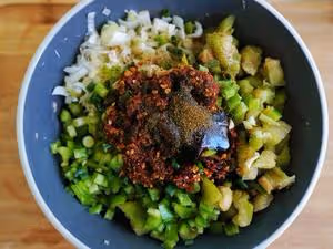 茄子肉包