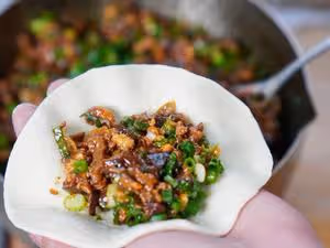 茄子肉包