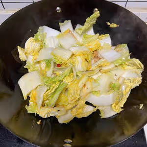 娃娃菜燉豆腐