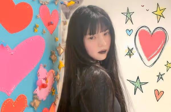 韓韶禧造型爆改「暗黑厭世風」 妹妹頭配黑唇整臉超憔悴!
