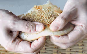 椒鹽發麵餅 Sesame Pancake