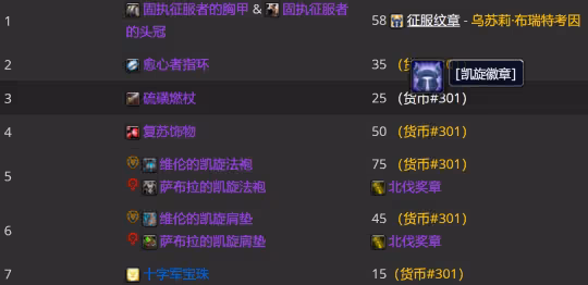 WLK懷舊服P3牌子裝兌換攻略 全職業凱旋紋章兌換優先級