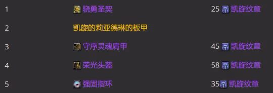WLK懷舊服P3牌子裝兌換攻略 全職業凱旋紋章兌換優先級