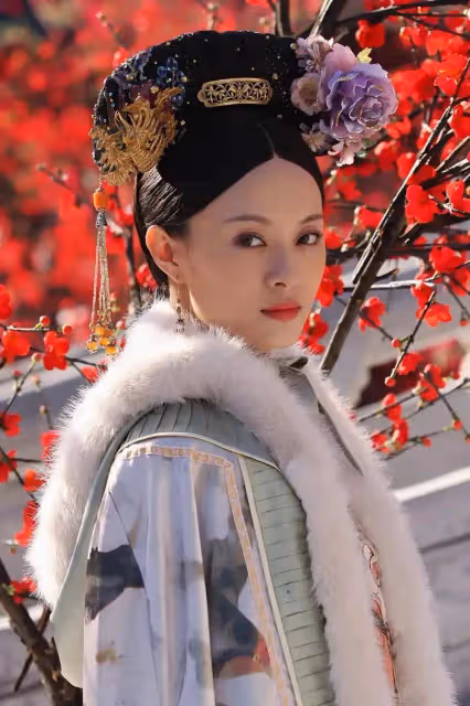 太有愛!13年後甄嬛陪女兒拍甄嬛照片復刻經典,這一刻幸福具像化