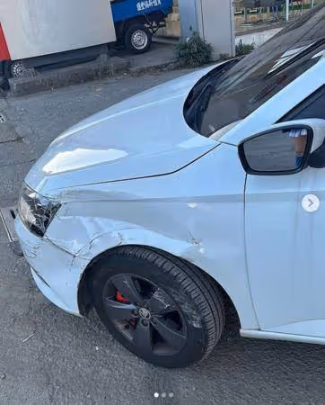 大牙「車停巷口等右轉」被撞!兇手是水泥預拌車 現場慘況照曝光
