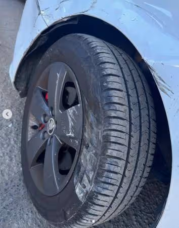 大牙「車停巷口等右轉」被撞!兇手是水泥預拌車 現場慘況照曝光