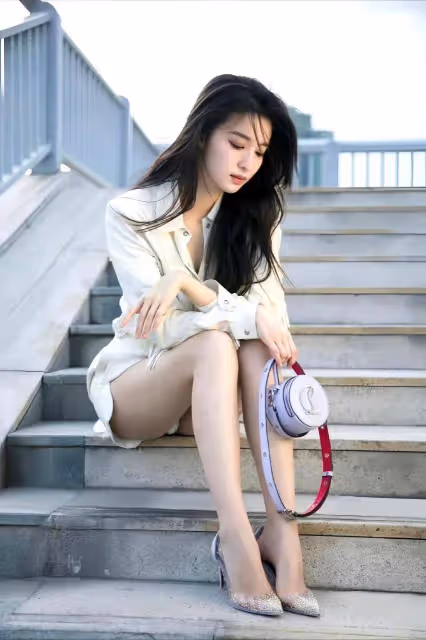 王楚然寫真露出事業線大長腿!她膚白貌美性感火辣