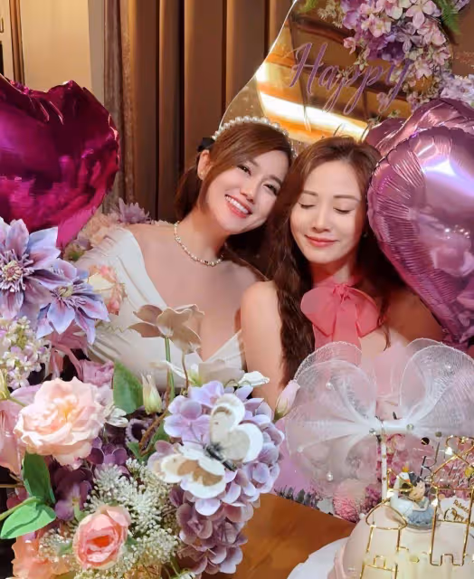 TVB花旦大曬靚照慶37歲生日!穿桃紅連身裙露香肩,今年將再爭視後!