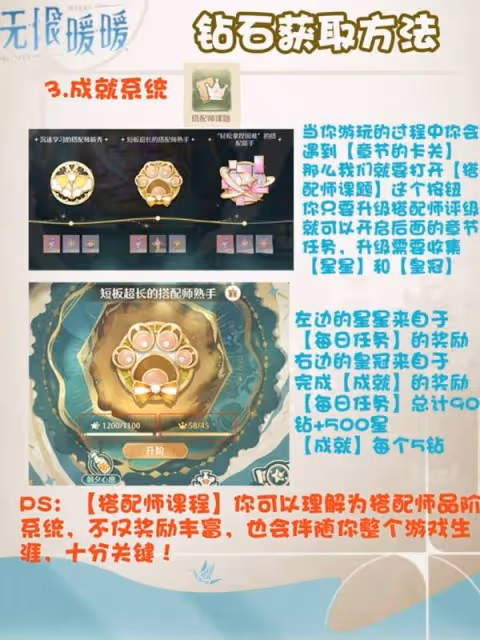 《無限暖暖》鑽石獲取攻略