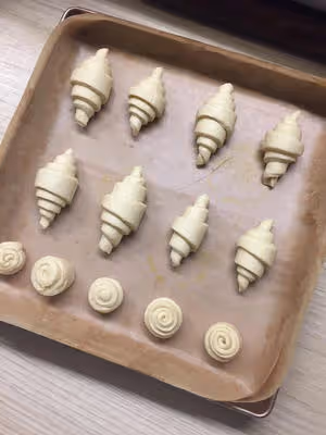 可頌🥐丹麥牛角包 懶人做法 一次成功
