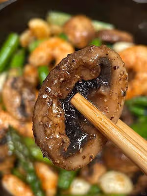 蘆筍炒蝦仁