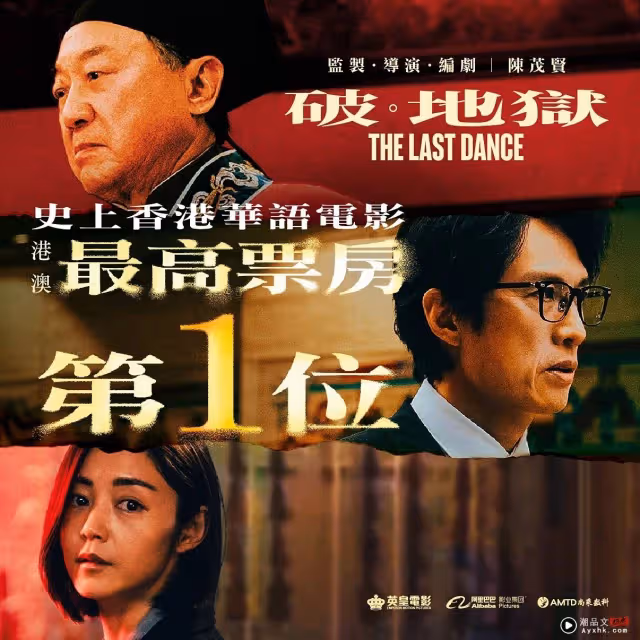 《破·地獄》馬來西亞票房突破1100萬!超過黃子華《毒舌大狀》馬來西亞票房紀錄