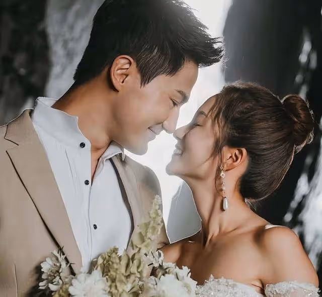 恭喜!TVB知名男星將註冊結婚,和高顏值港姐拍洞穴婚紗照