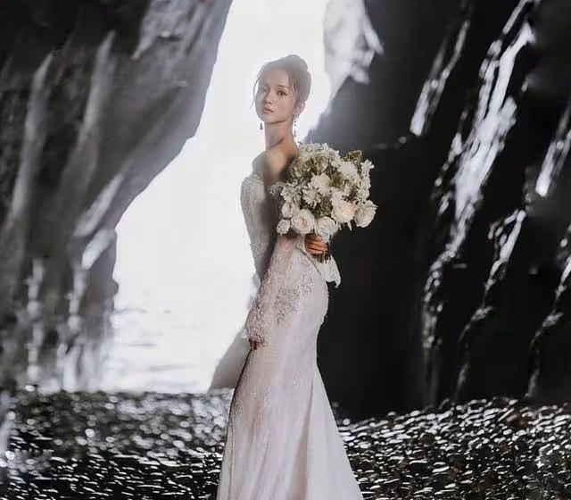 恭喜!TVB知名男星將註冊結婚,和高顏值港姐拍洞穴婚紗照