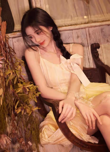 鞠婧禕寫真露出事業線大美腿!不是豐乳肥臀也性感火辣