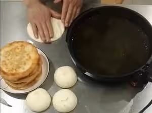 土家鮮肉餅製作