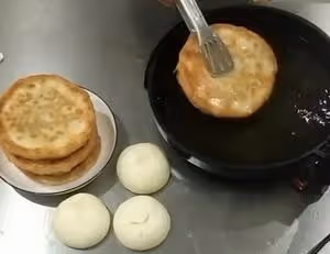 土家鮮肉餅製作