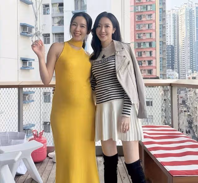 恭喜!TVB前知名女星懷孕半年,堅持腳踩高跟挺大肚賺奶粉錢