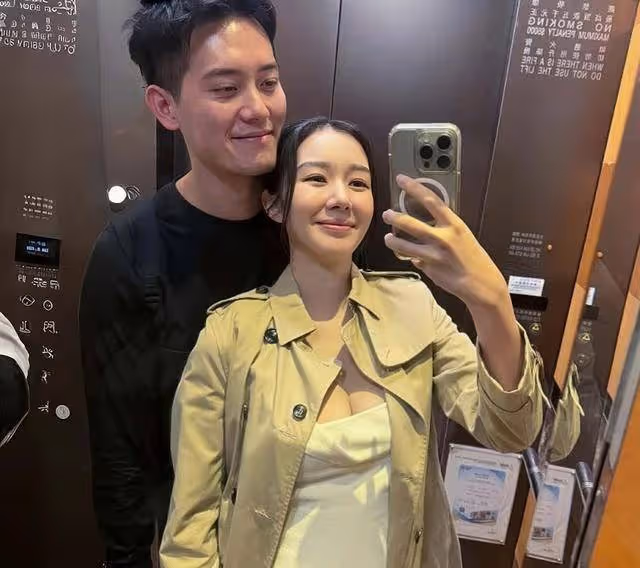 恭喜!TVB前知名女星懷孕半年,堅持腳踩高跟挺大肚賺奶粉錢