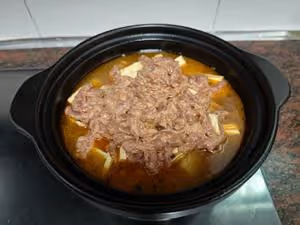 牛肉腐竹番茄煲