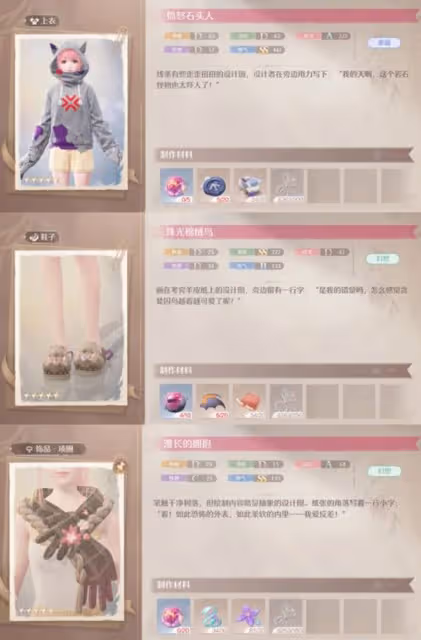 《無限暖暖》金薔薇套裝製作方法