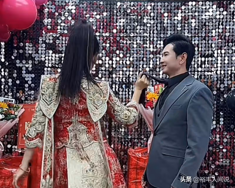 網紅韓玉成二婚娶嬌妻冰冰,自曝陪嫁280億,訂婚當日前妻開直播