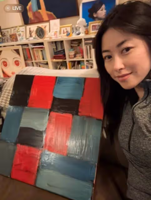 朱珠家內景曝光,家中擺滿名畫藝術品文化感超強,房子不大但溫馨