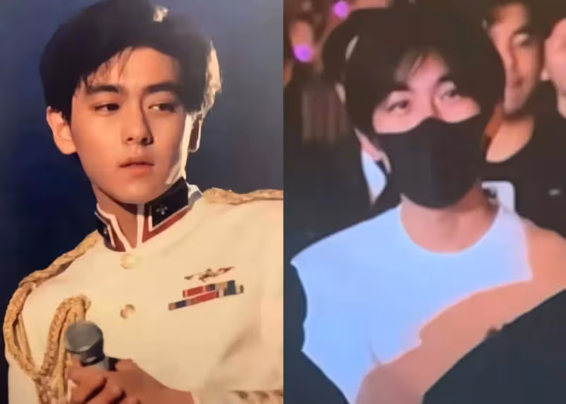 林志穎帶倆兒子看演唱會,15歲kimi 近照曝光,超像剛出道的林志穎
