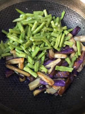 超級下飯的豆角燒茄子