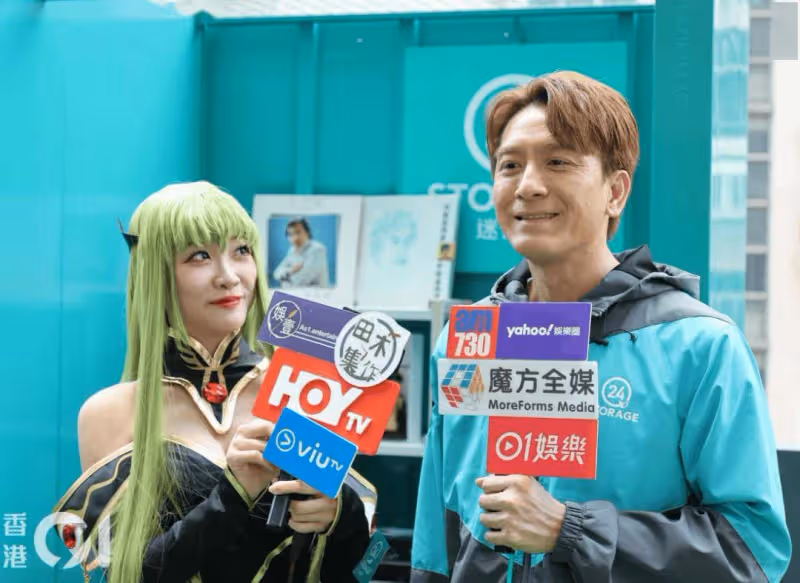 TVB視帝馬國明再談湯洛雯懷孕傳聞!與曾演「女兒」現身,稱現在不敢抱