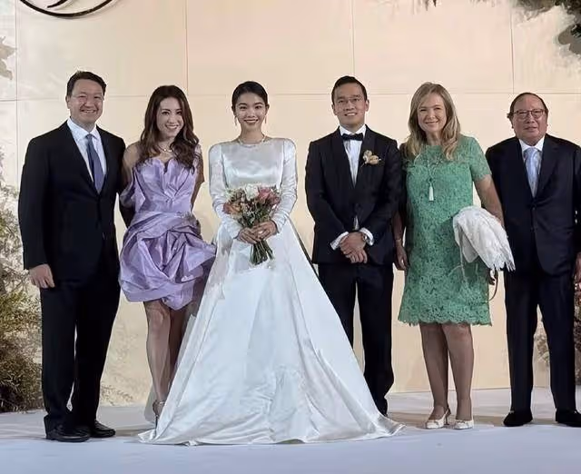 恭喜!香港知名富三代結婚,在家族酒店辦婚禮,劉鑾雄坐輪椅現身
