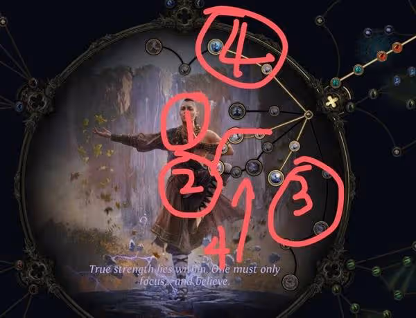 《流放之路2》白武僧元素祈願隕石流構築