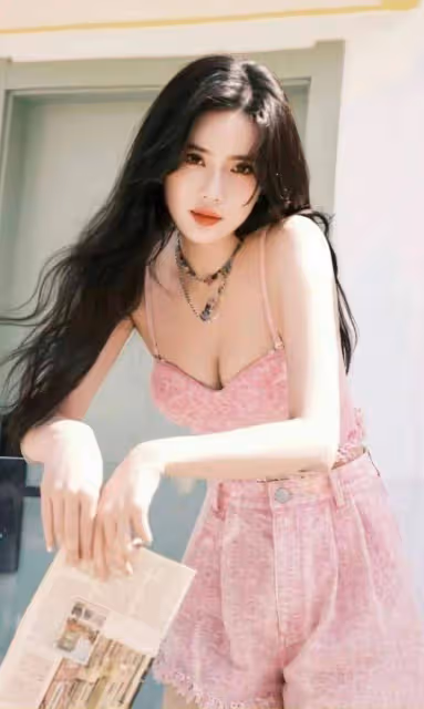 當紅女星孟子義各類靚麗寫真!膚白貌美魔鬼身材性感火辣