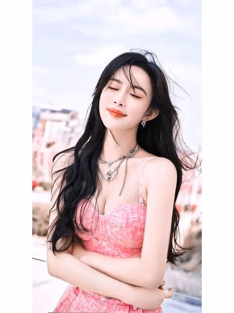 當紅女星孟子義各類靚麗寫真!膚白貌美魔鬼身材性感火辣