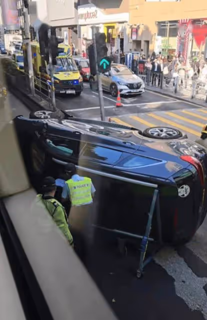 香港知名女星突發車禍!市民合力救出送院!事後發文感謝!
