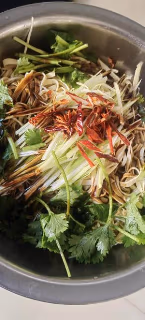 油淋干豆腐